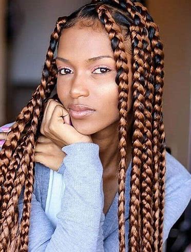 Long knotless braids sales