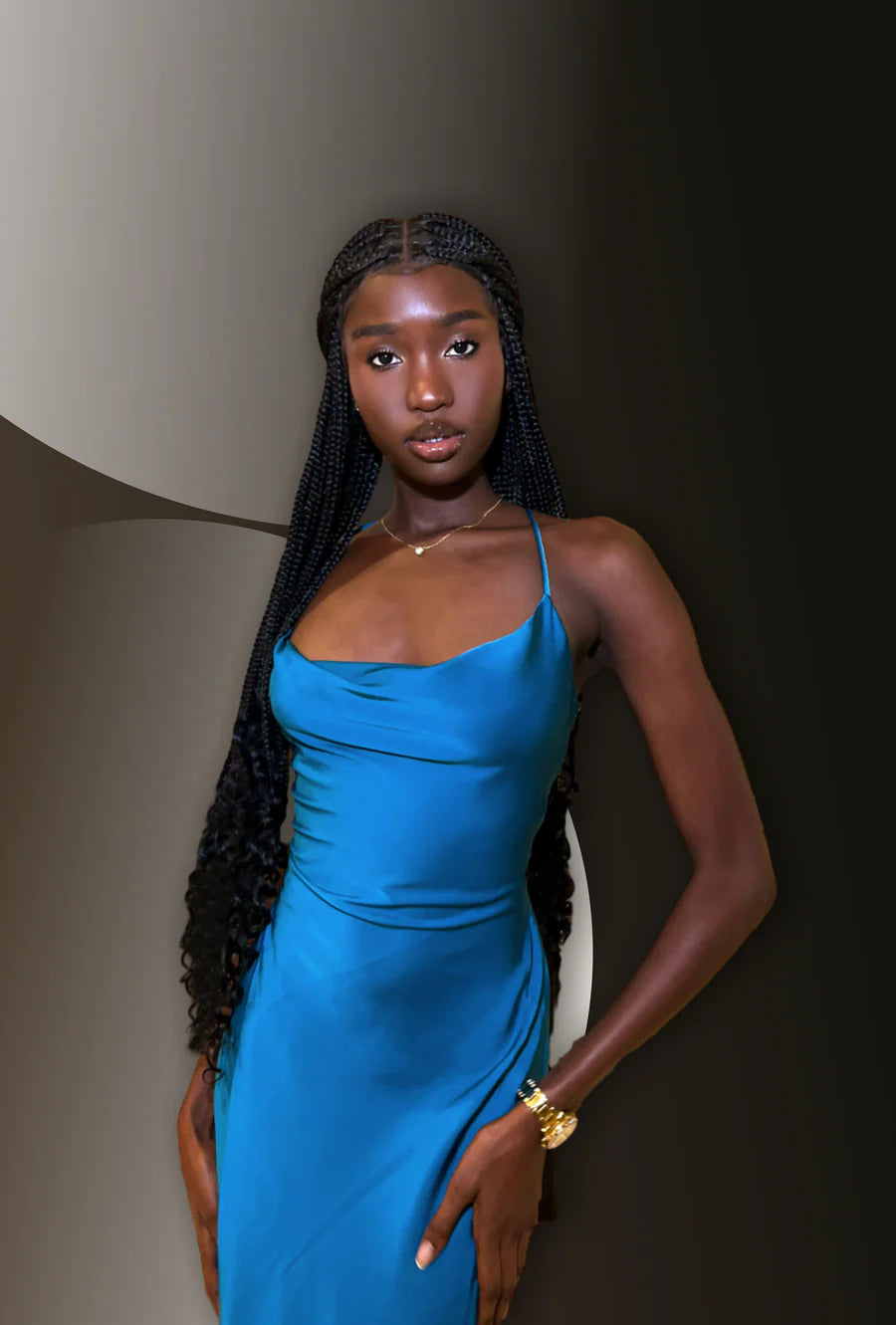 Adjustable Glueless Braided Wigs Fit for Every Head Size