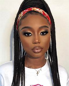 Rainbow Boho Braids With Embellishments main image 1