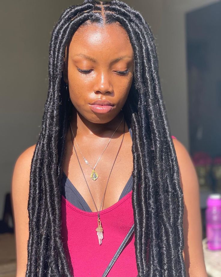 Stand out in this braids locs wigs Braided Wigs,locs,braided Wigs for Blackwomen,freeshipping  main image 4