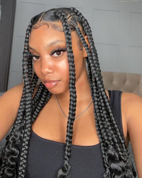 Large Box Braids