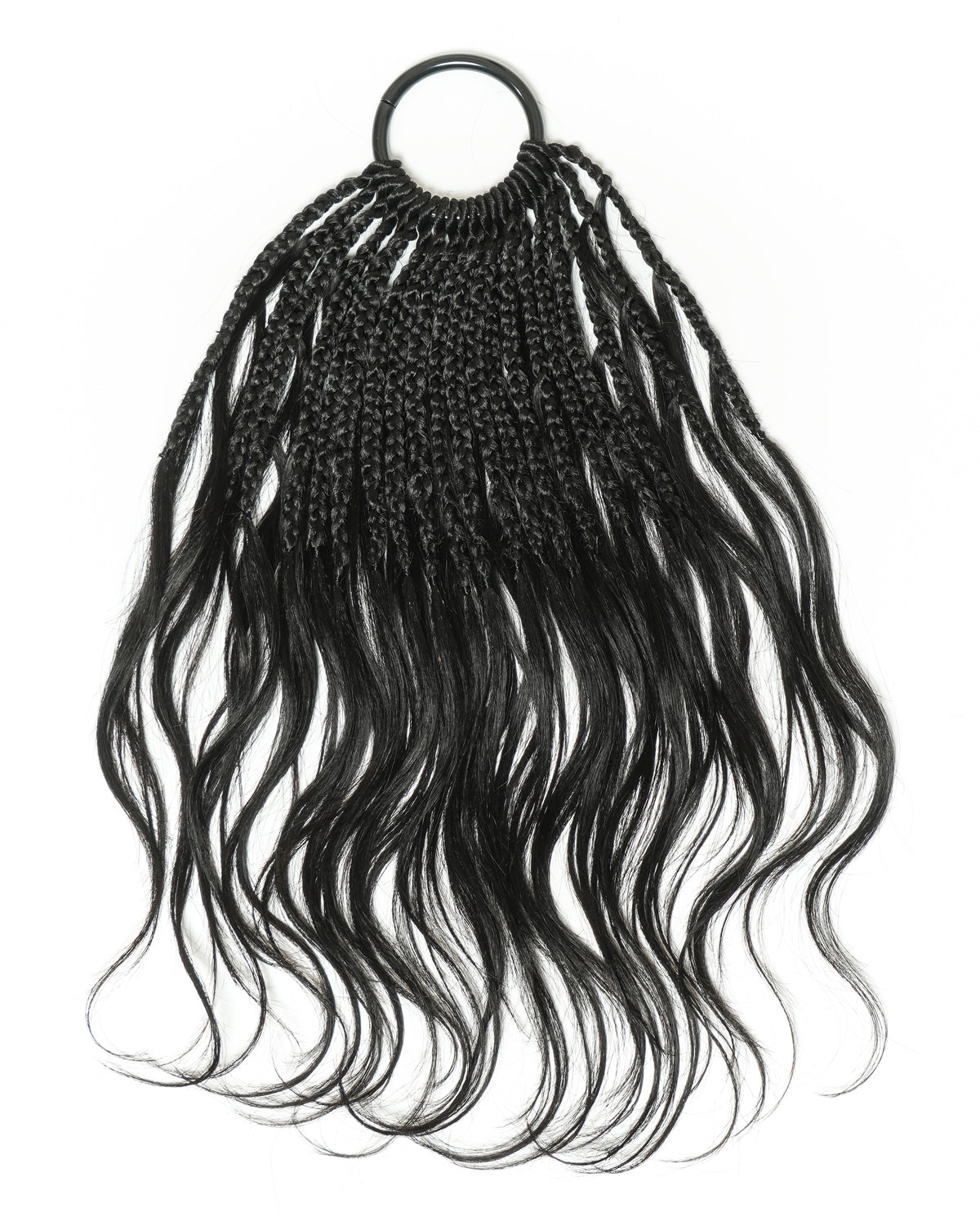 Small Pack 20 Strands Crochet Boho Braids - 12“-18" Loose Body Wave Human Hair Boho Curls