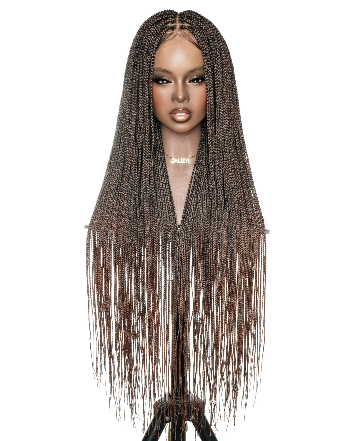 Micro Box Knotless Braided Wig 36" 200 Strands