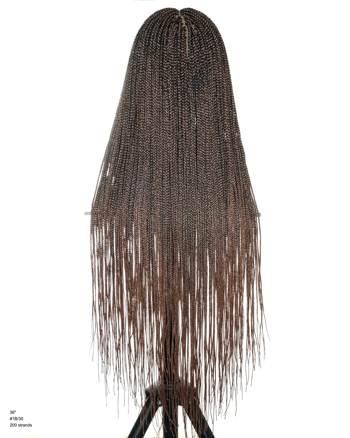 Micro Box Knotless Braided Wig 36" 200 Strands
