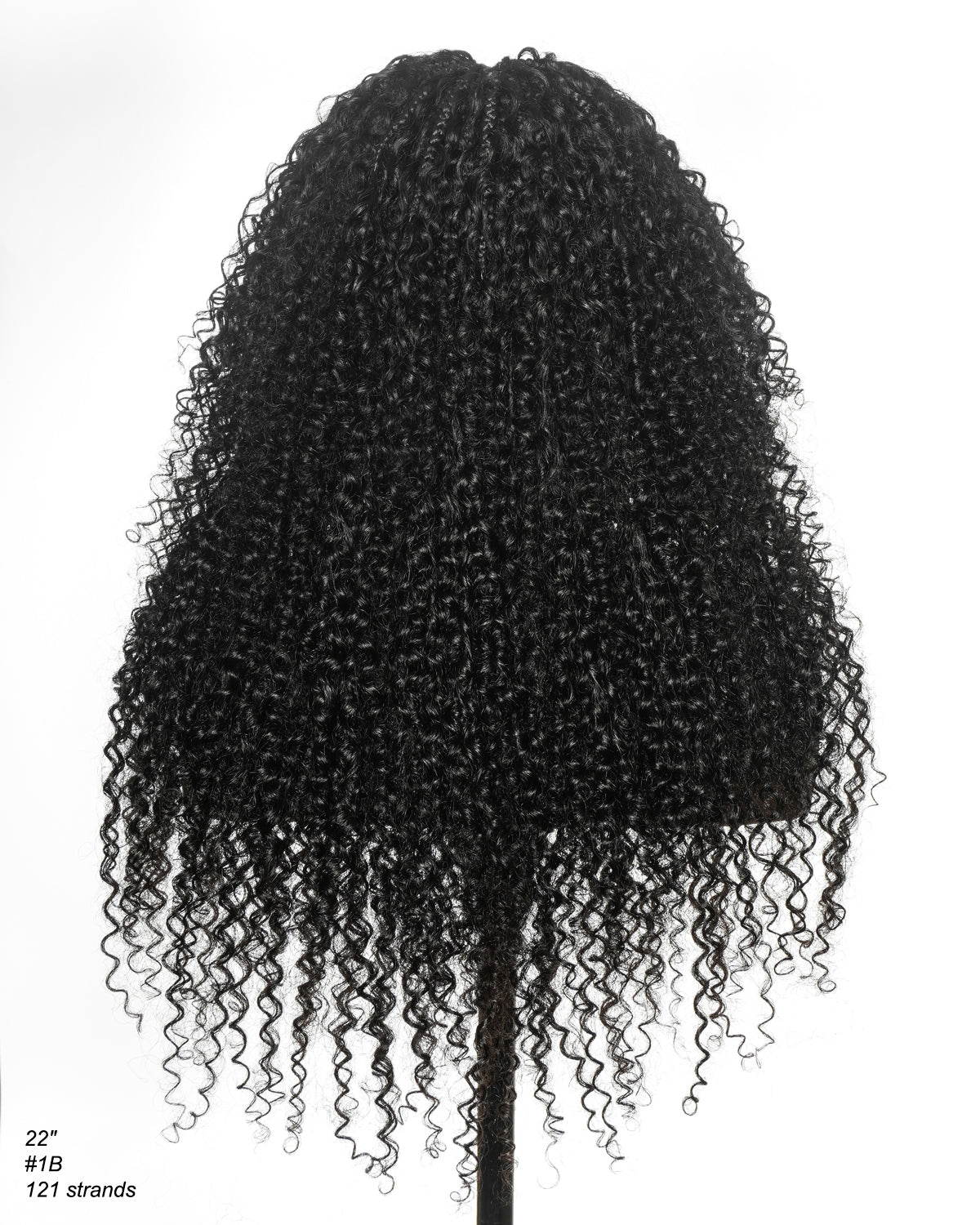 Lulu - Bora Bora Pre Bleached Swiss HD Full Lace Human Hair Curly Wave Boho Box Braided Wig