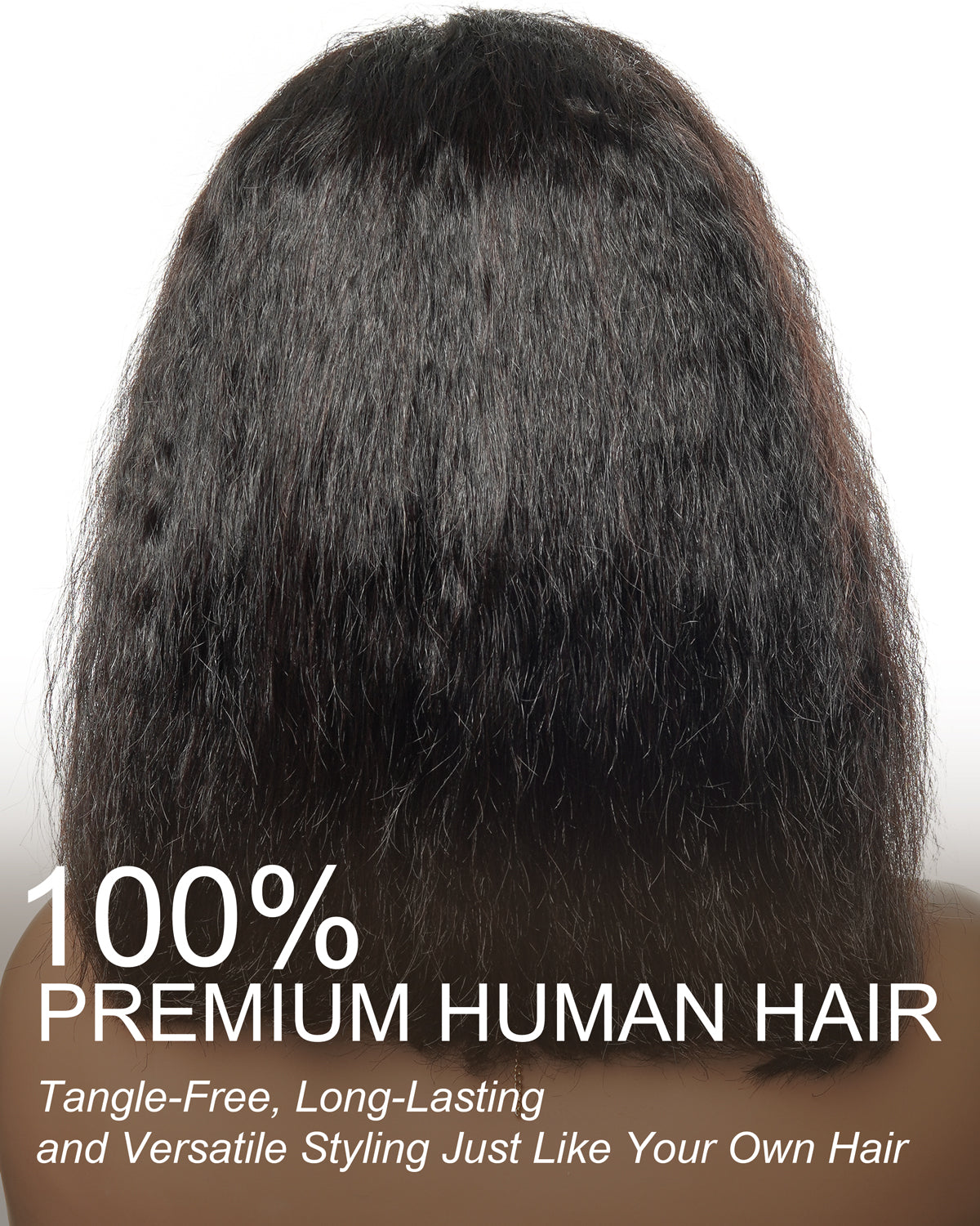 Bobrina 12" Side Part Wet & Wavy 100% Virgin Human Hair Glueless Wig - Pre Bleached, Pre Cut, Pre Plucked Wear-to-Go Magic Curly (for US Market Only)