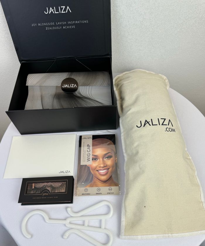 Knotless Box Braided Wig Butterfly Style 36" Full Hand-tied 68 Strands