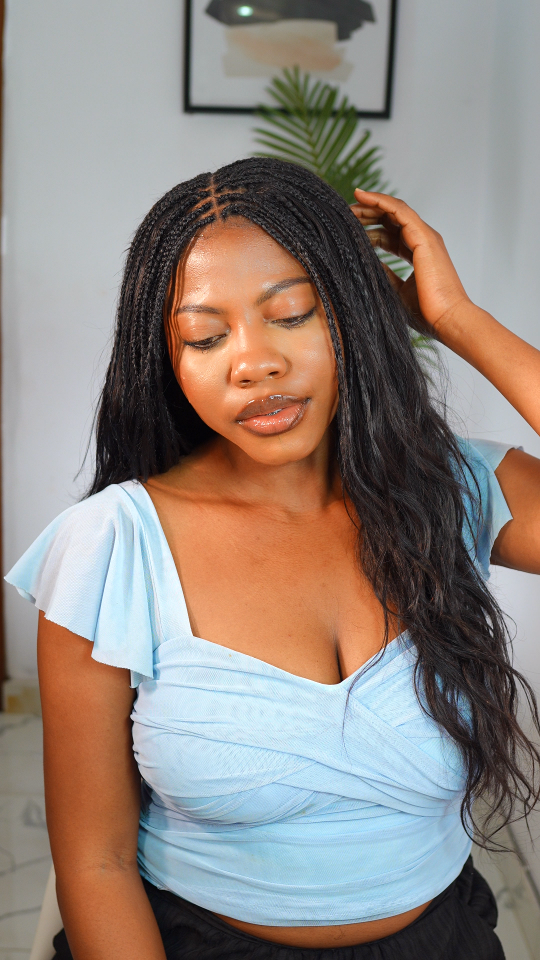 Human Hair Body Wave Boho Braided Wefts - Braids Weft