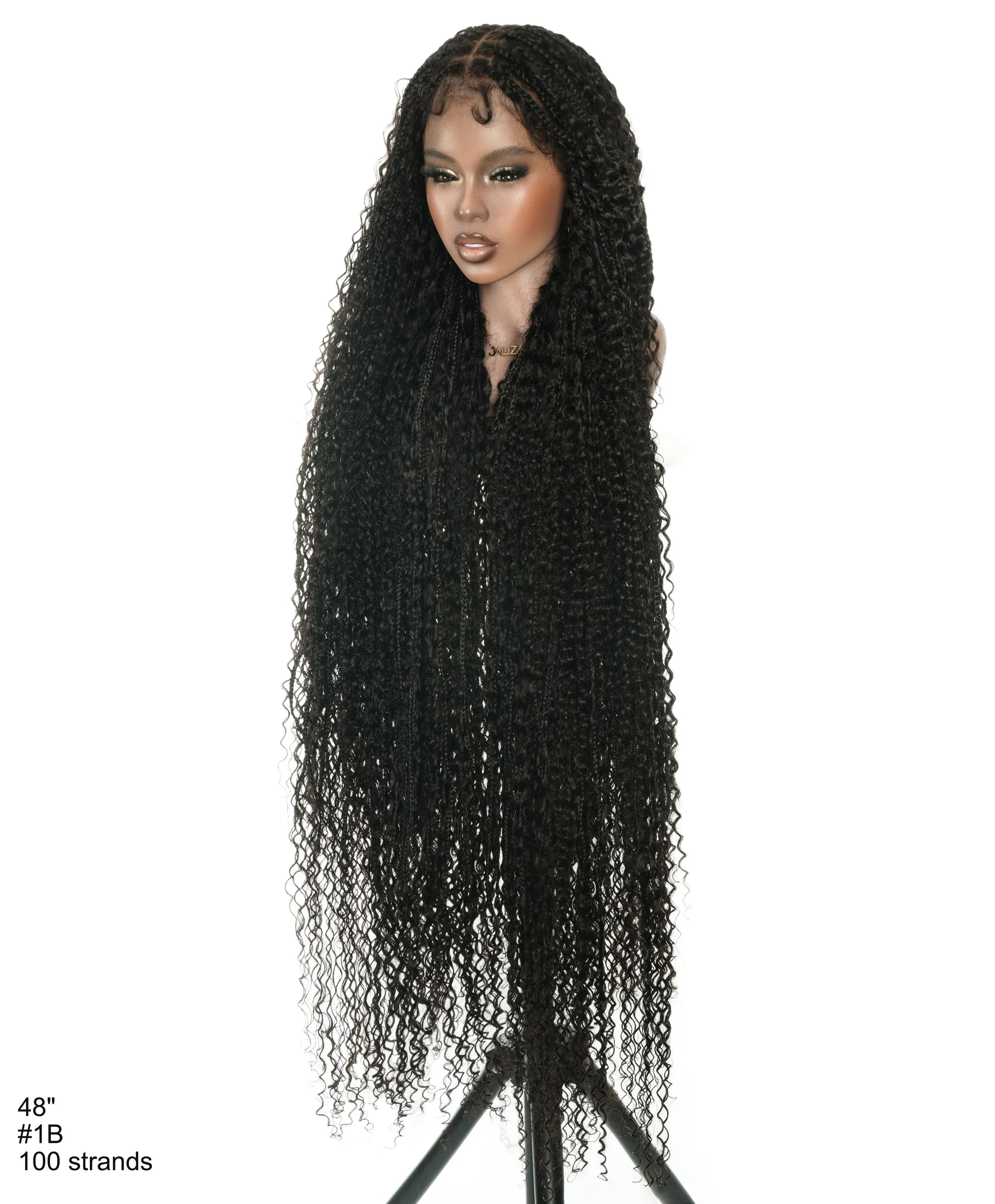 Celia Water Wave Full Lace 48" Bora Bora Braided Wig