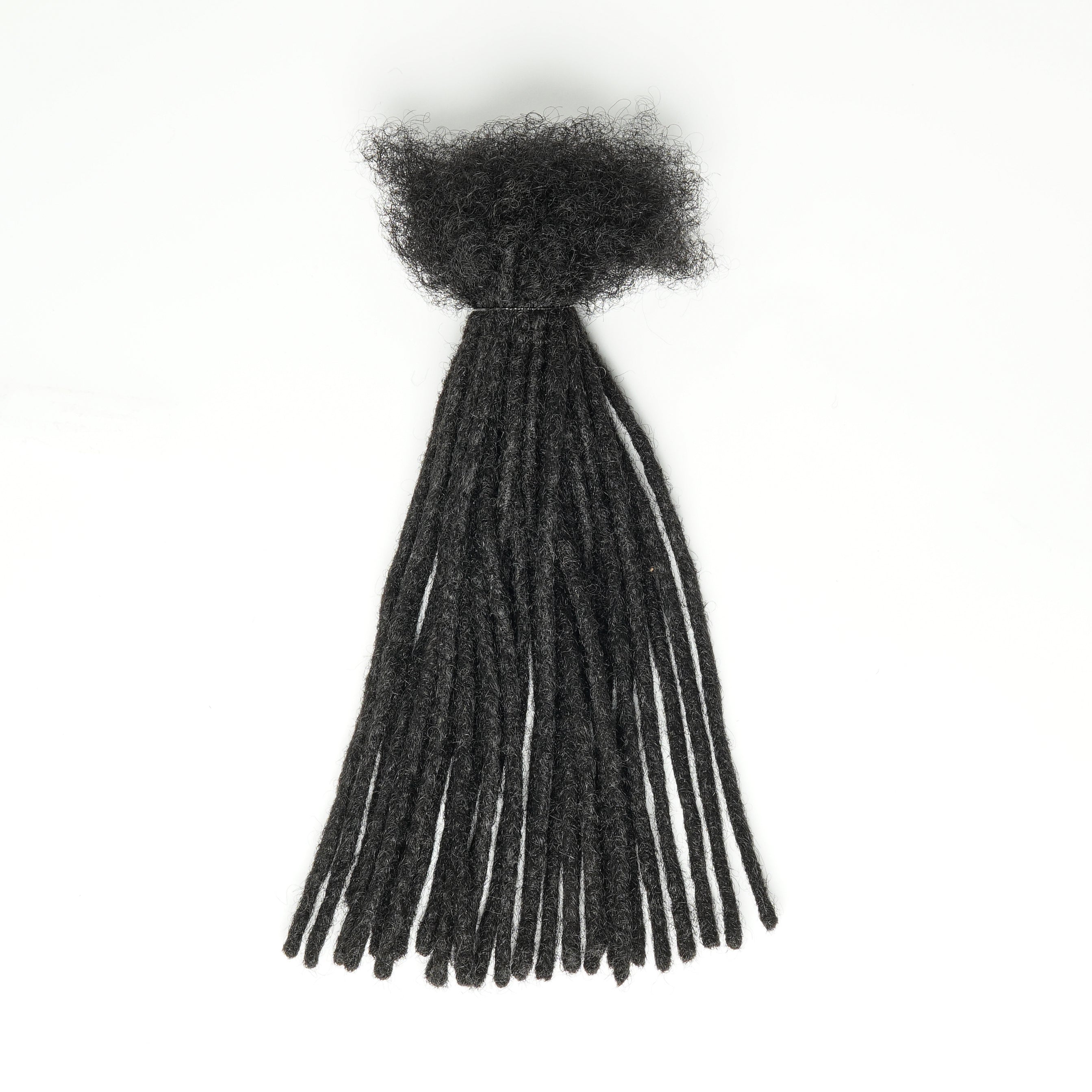 100% Human Hair Locs Extensions Handmade XSmall Width (0.4cm) 30 LOCS/Bundle