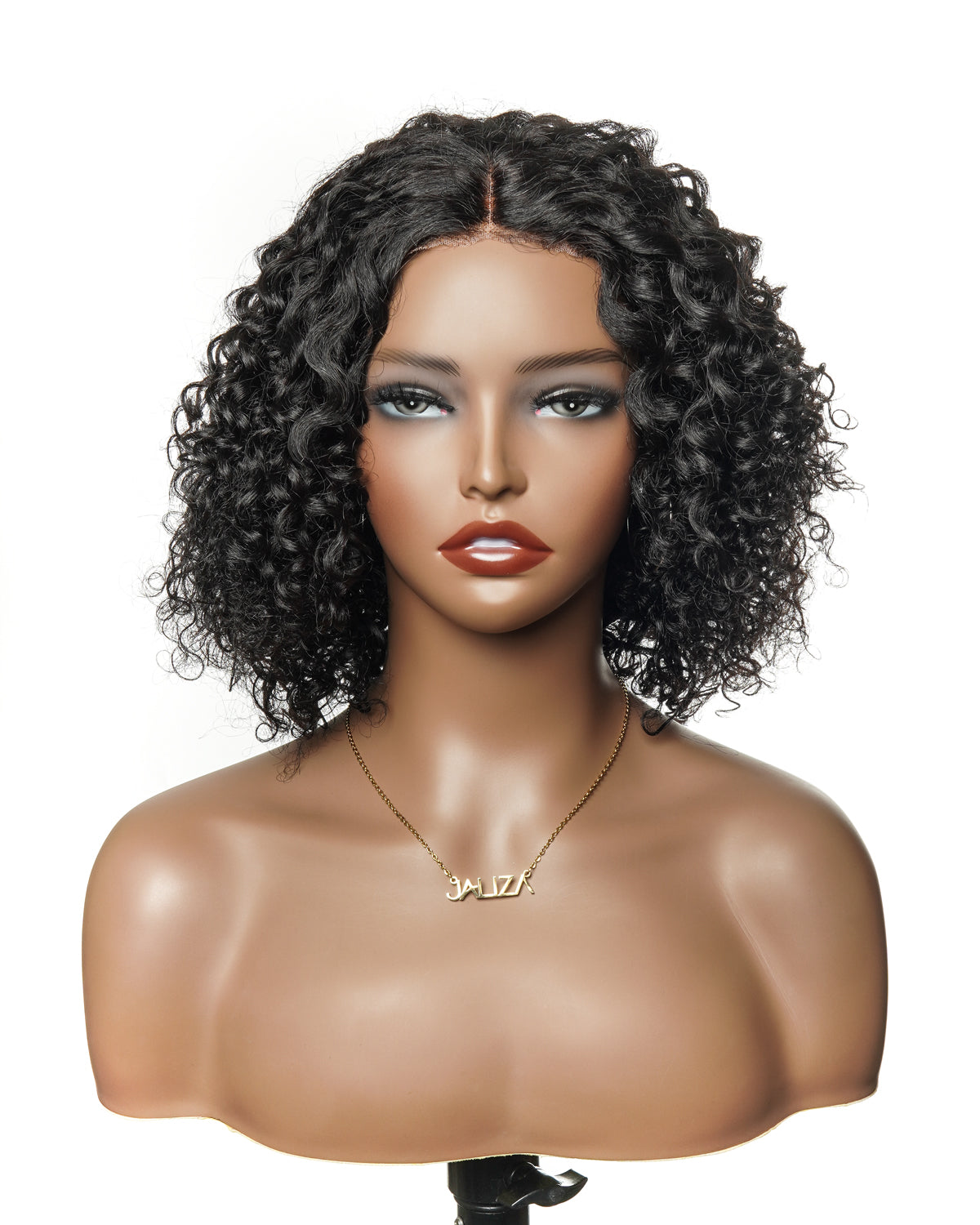 14" 100% Virgin Human Hair Deep Wave Bob Glueless Pre Cut Pre Bleached HD Lace Wear to Go (for US Market Only)
