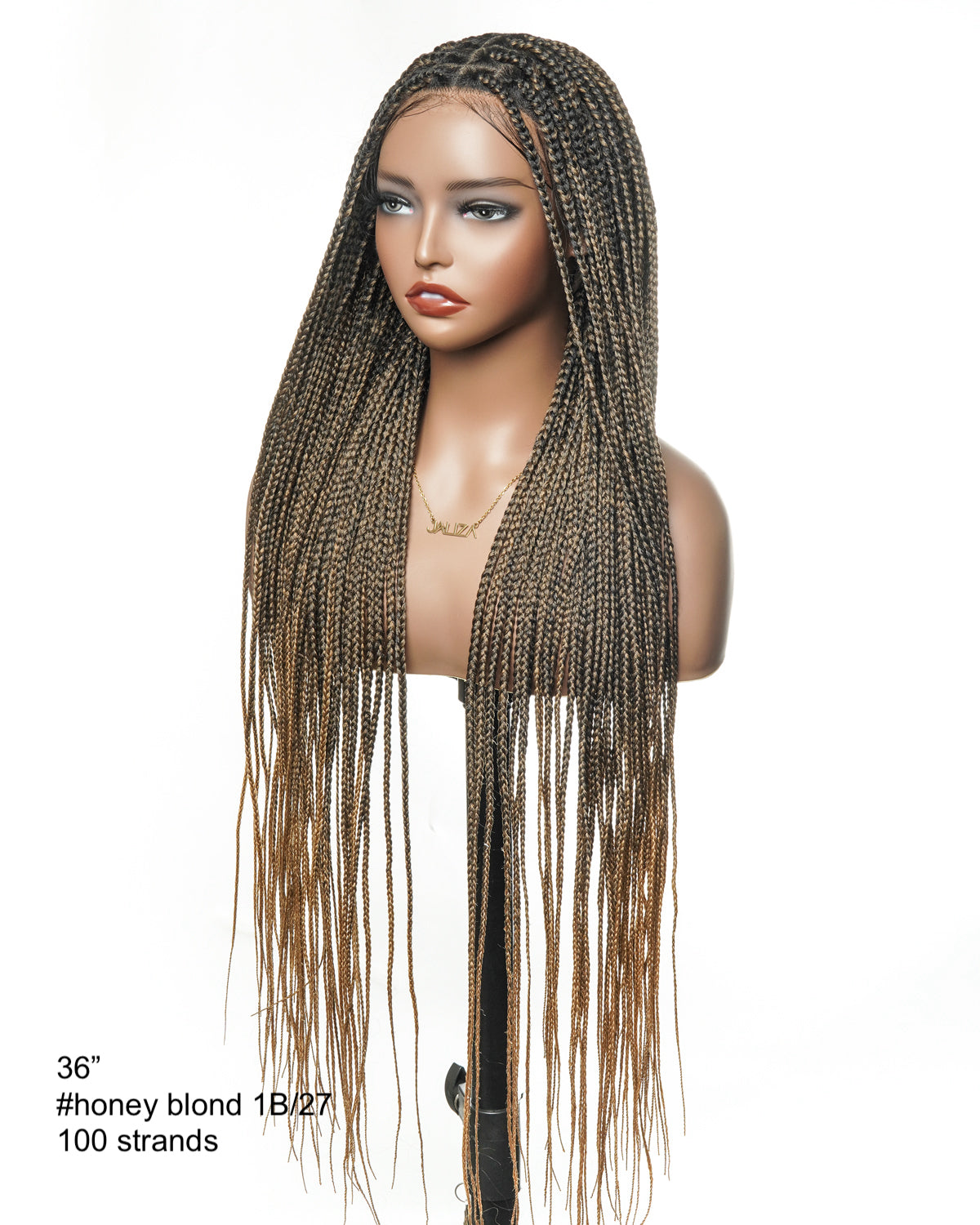 HD Full Lace Knotless Box Braided Wig