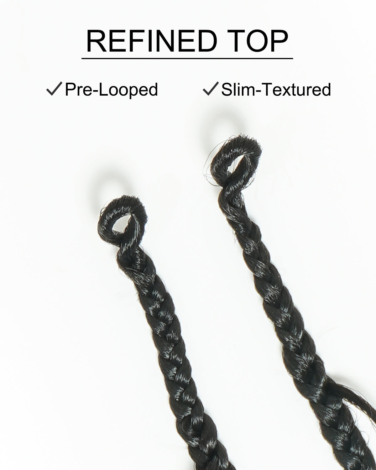 18" Crochet Braids With Human Hair Deep Wave Boho Curls 100 Strands/Pack