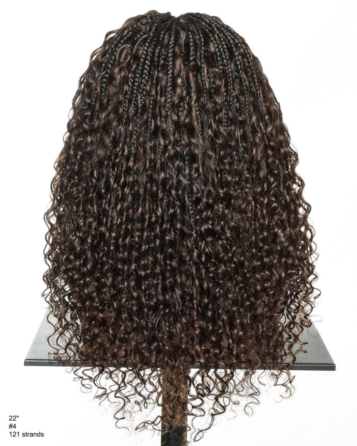 Nami 16" - JALIZA Slip-On™ Glueless Water Wave Boho Box Braided Wig