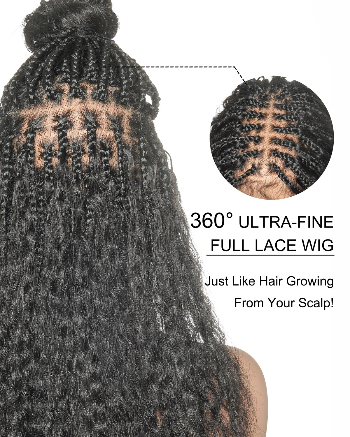 Raina - 26 Inch Wet Way Bora Bora Braided Wig