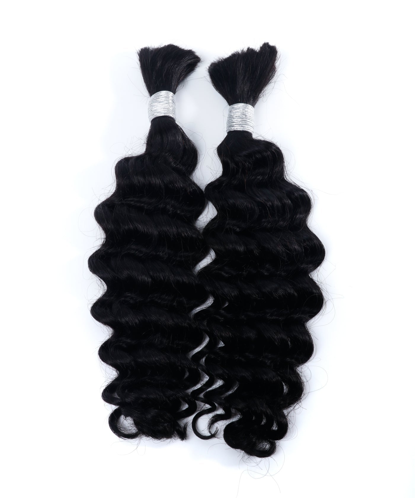 black 1b color bulk hair