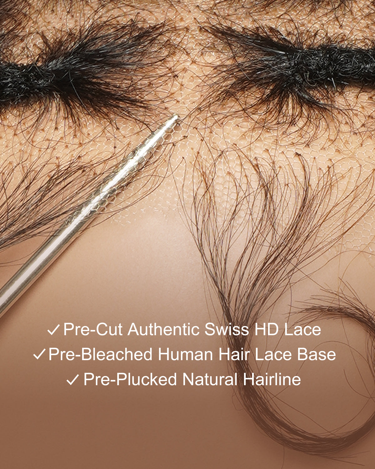 14" 100% Human Hair Boho Locs With Curly Ends Pre Bleached Swiss HD Full Lace Wig