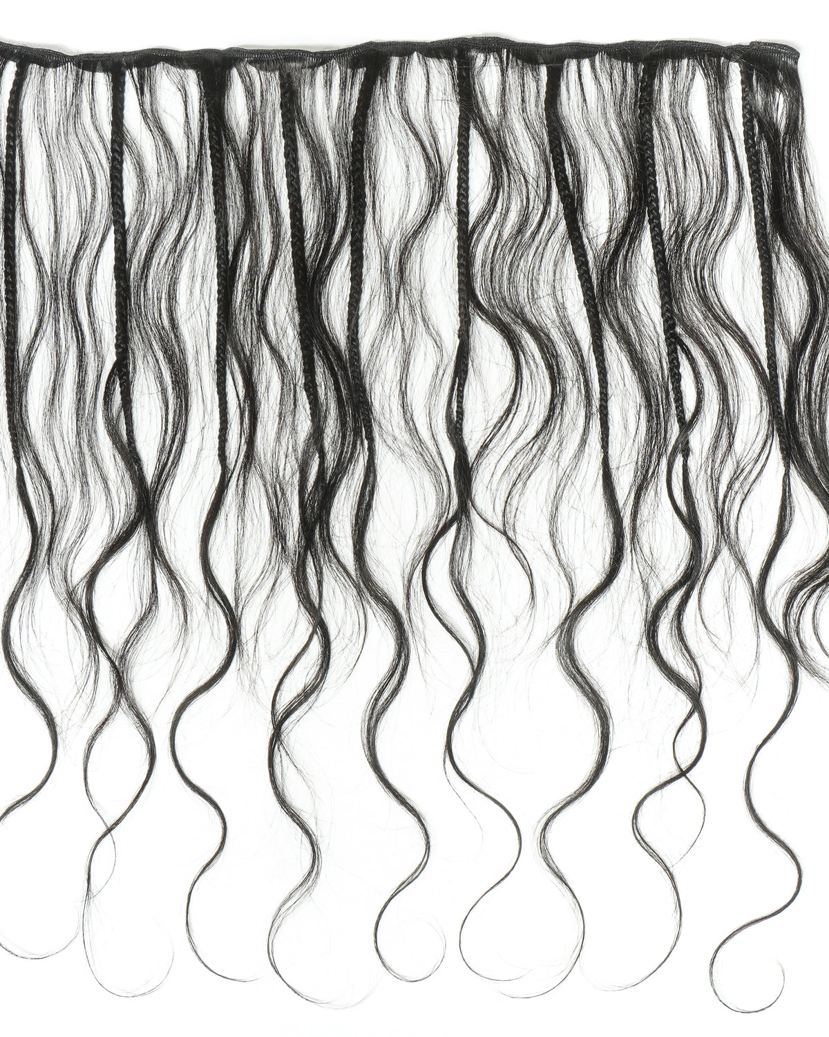 Human Hair Body Wave Boho Braided Wefts - Braids Bundle