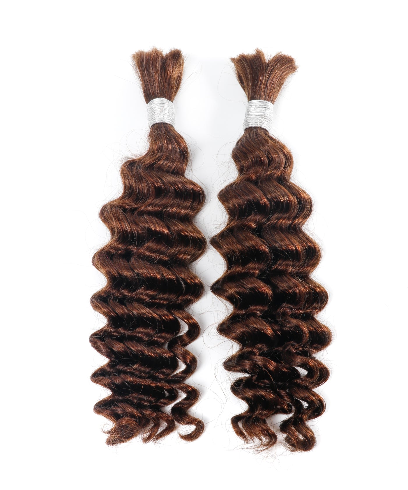 Brown #4 bulk hair