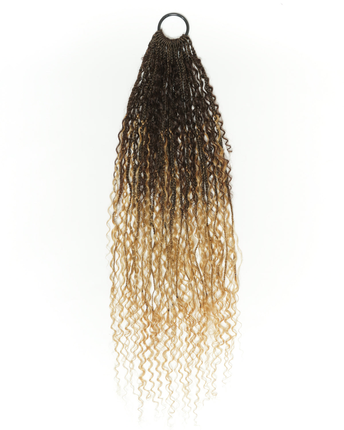 30" Mix Color #4/27 613 Crochet Boho Box Braids - Solana Style (110 Strands/pack)