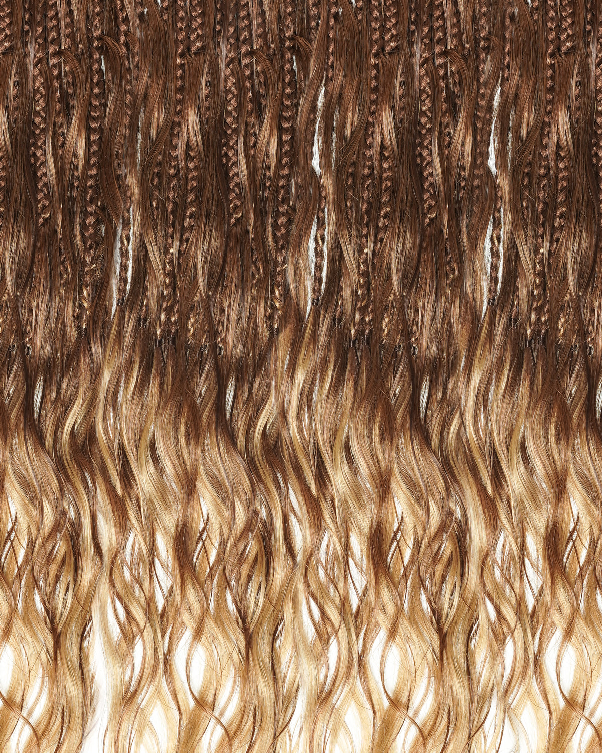 Human Hair Body Wave Boho Braided Wefts - Braids Weft