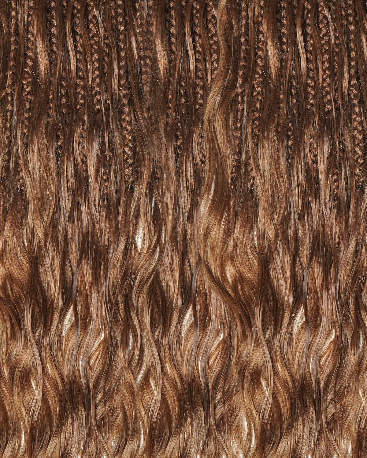 Custom Color Mix 12 Inch Body Wave Human Hair Boho Crochet Braids - Pre Loop