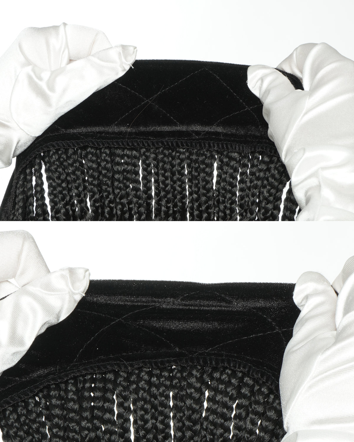 Thanksgiving Gift Box: 26" Boho Braids Band Black (Single braid 22 ")