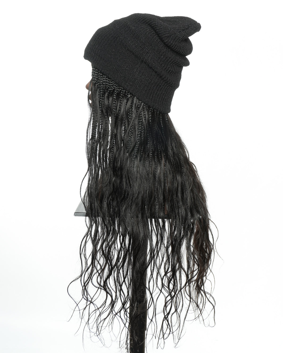 26" Glueless Boho Braids Band with Human Hair Body Wave Curls (Single Braid 22")