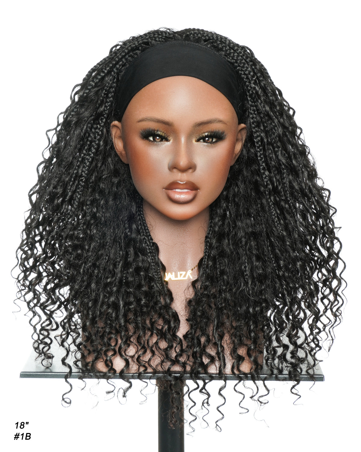 Headband Boho Braided Wig