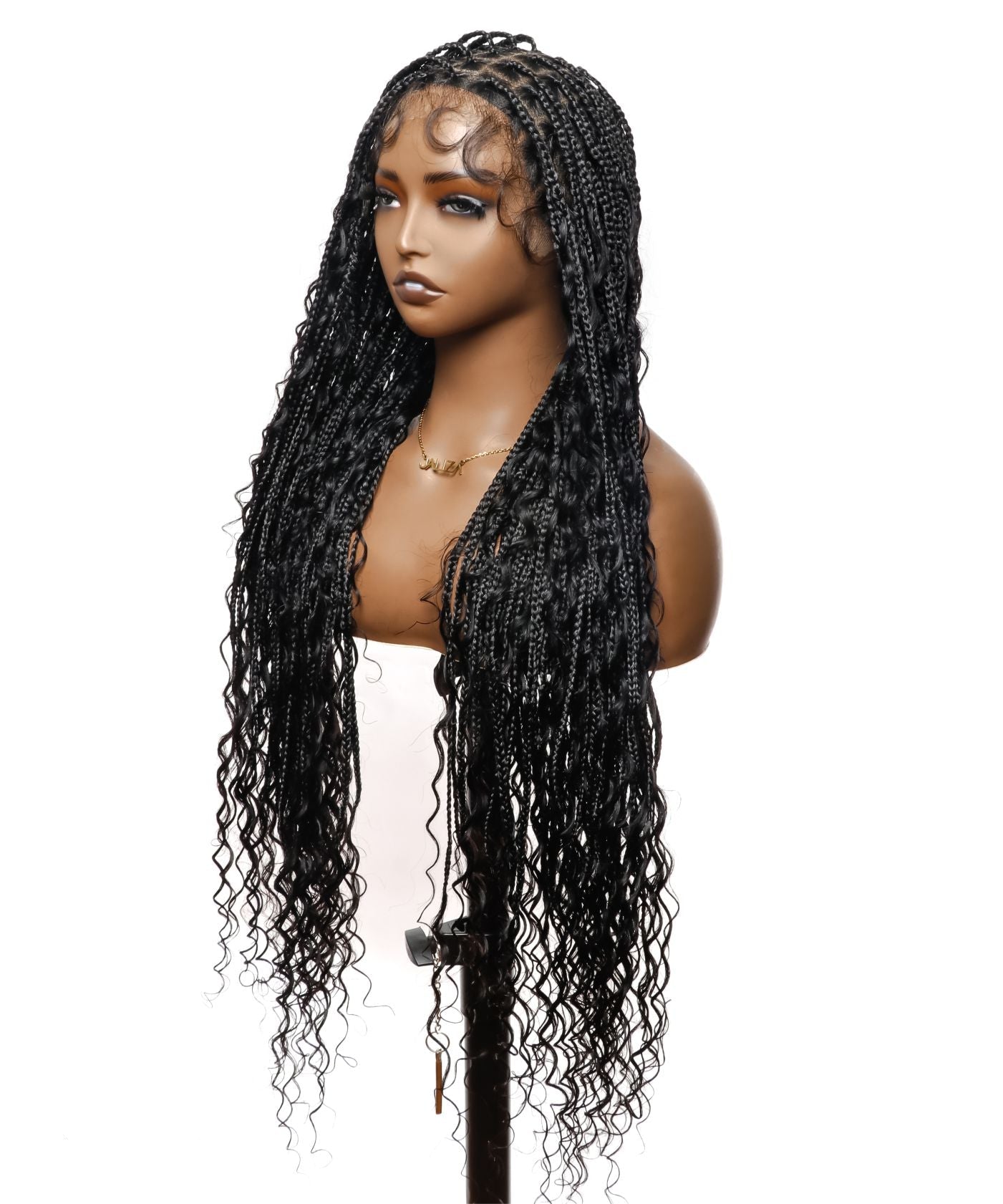 long black braid wig