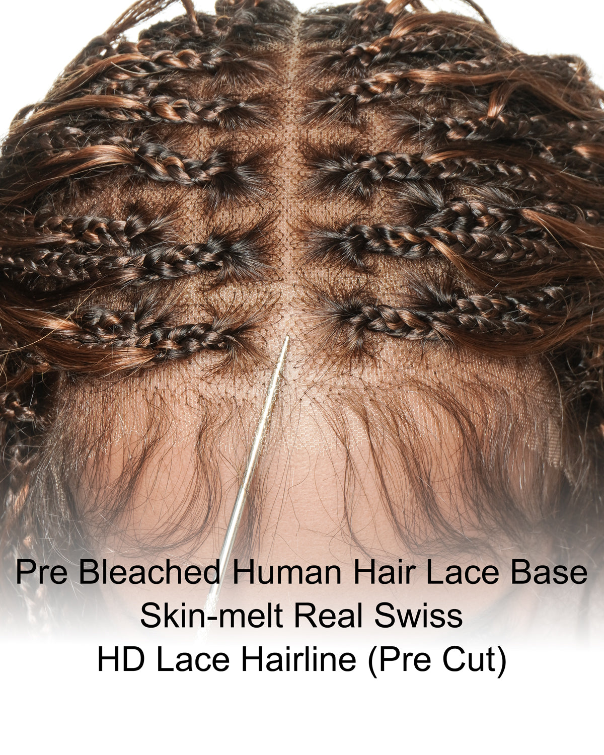 Michelle Color 4/30 26 Inch Human Hair Loose Body Boho Curls Knotless Bora Bora Wig