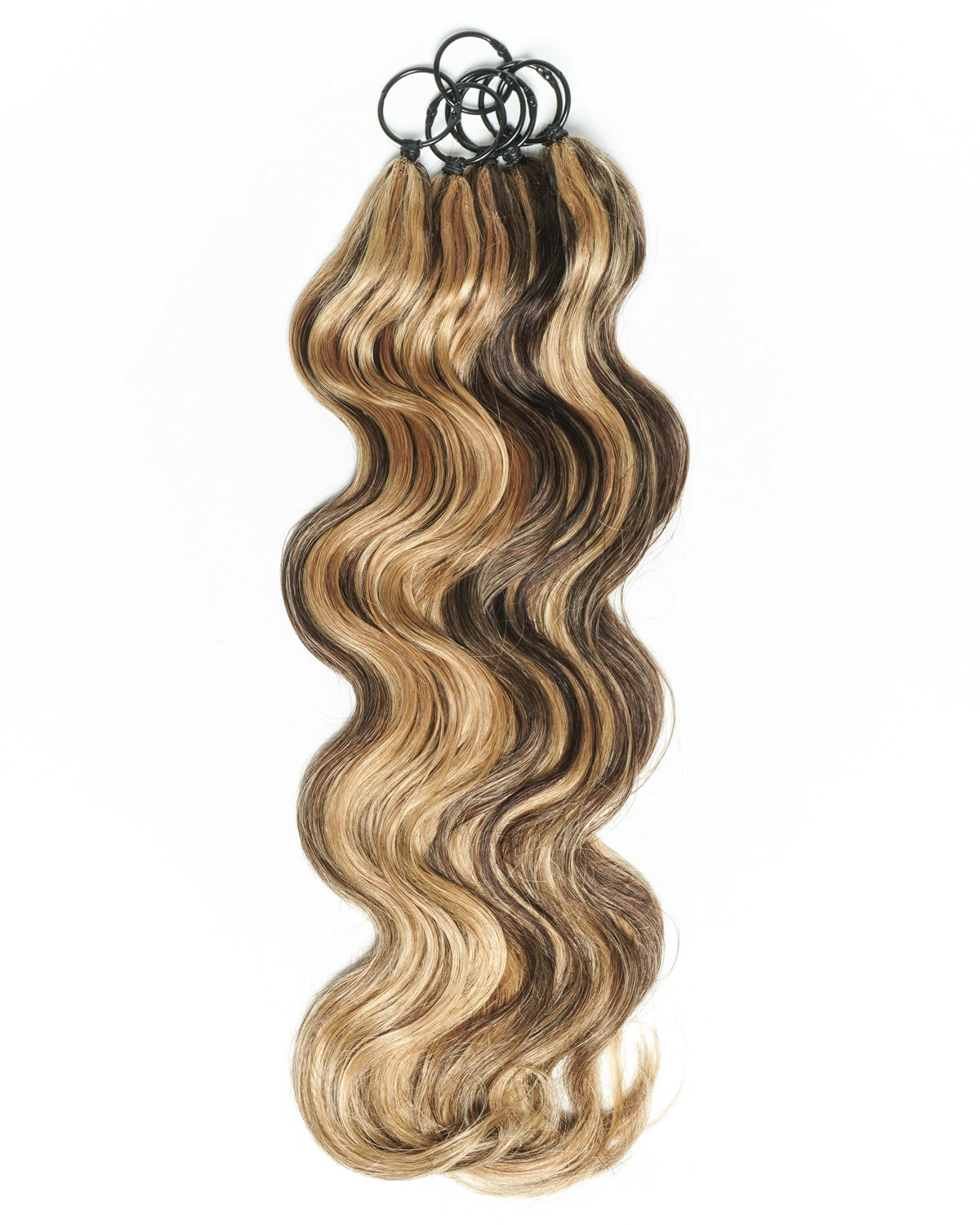 18" 100% Hand-Made Human Hair Feather Crochet Hair For Miracle Knots Hair Extensions