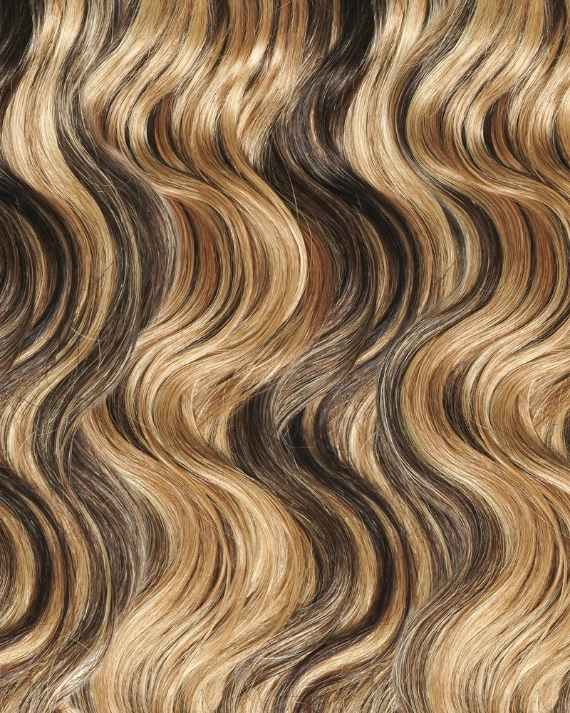 18" 100% Hand-Made Human Hair Feather Crochet Hair For Miracle Knots Hair Extensions