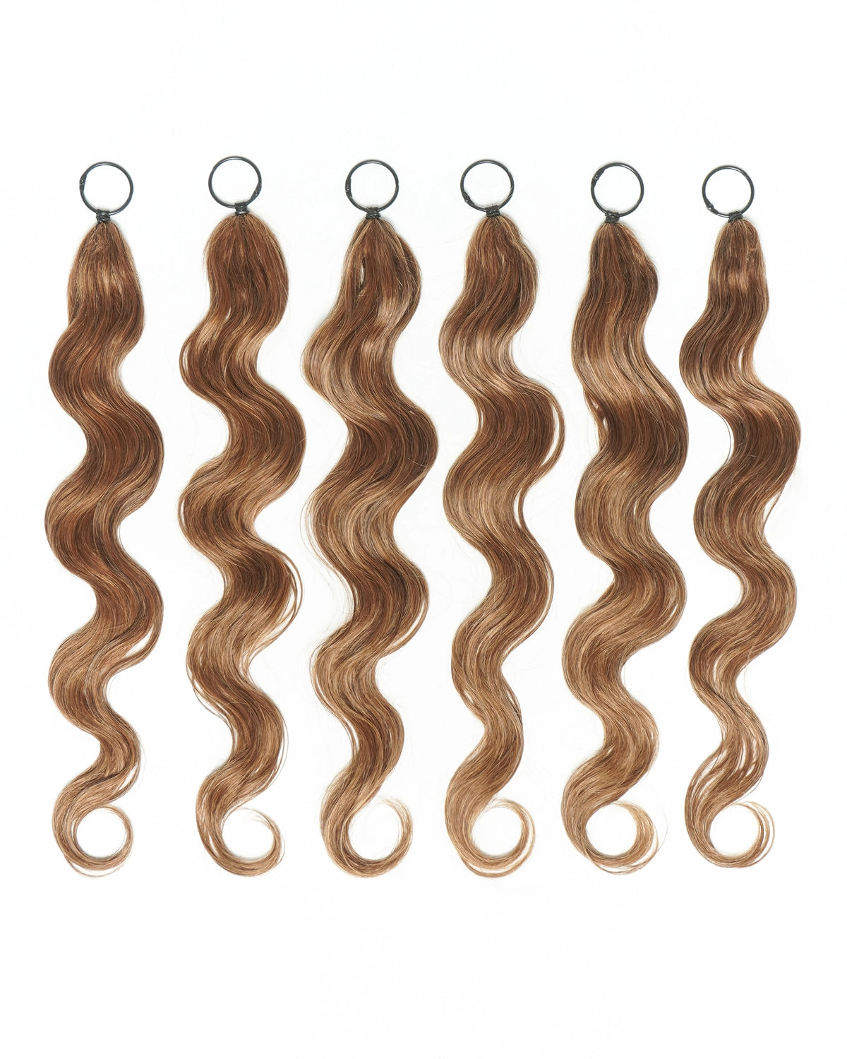 18" 100% Hand-Made Human Hair Feather Crochet Hair For Miracle Knots Hair Extensions