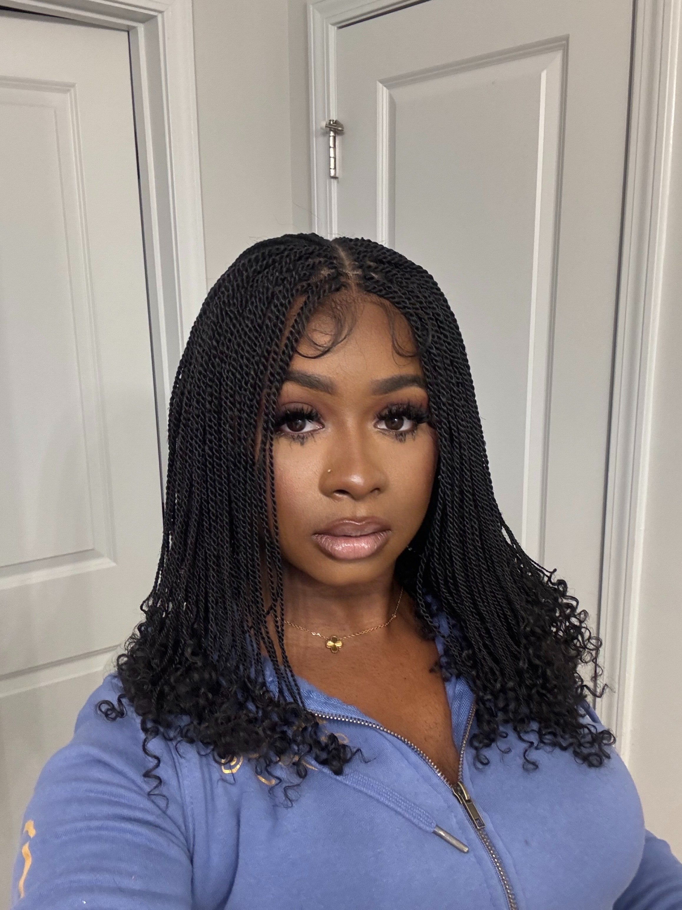 14 inche mini twist wig