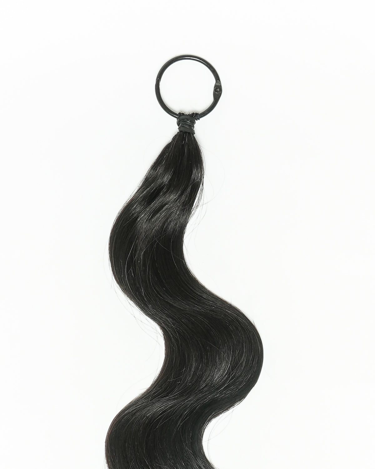 18" 100% Hand-Made Human Hair Feather Crochet Hair For Miracle Knots Hair Extensions