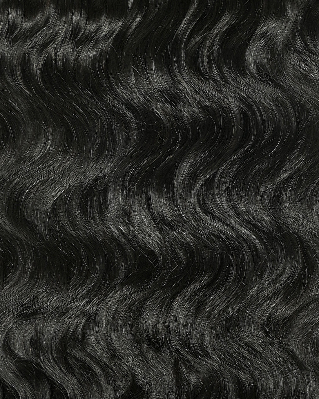 18" 100% Hand-Made Human Hair Feather Crochet Hair For Miracle Knots Hair Extensions