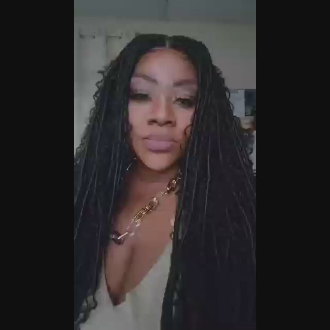 boho locs wig