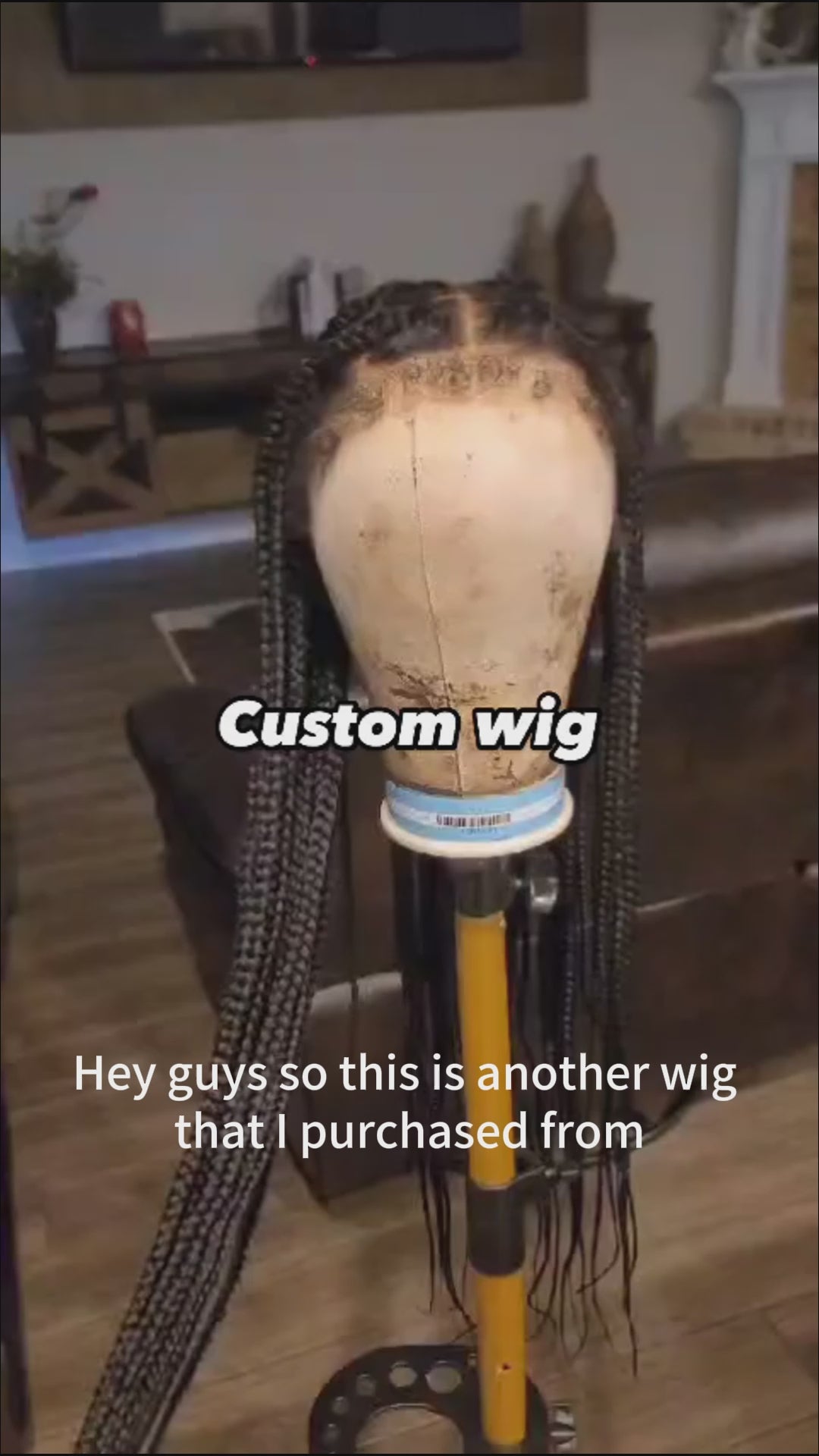 Load video: Custom Braided Wigs