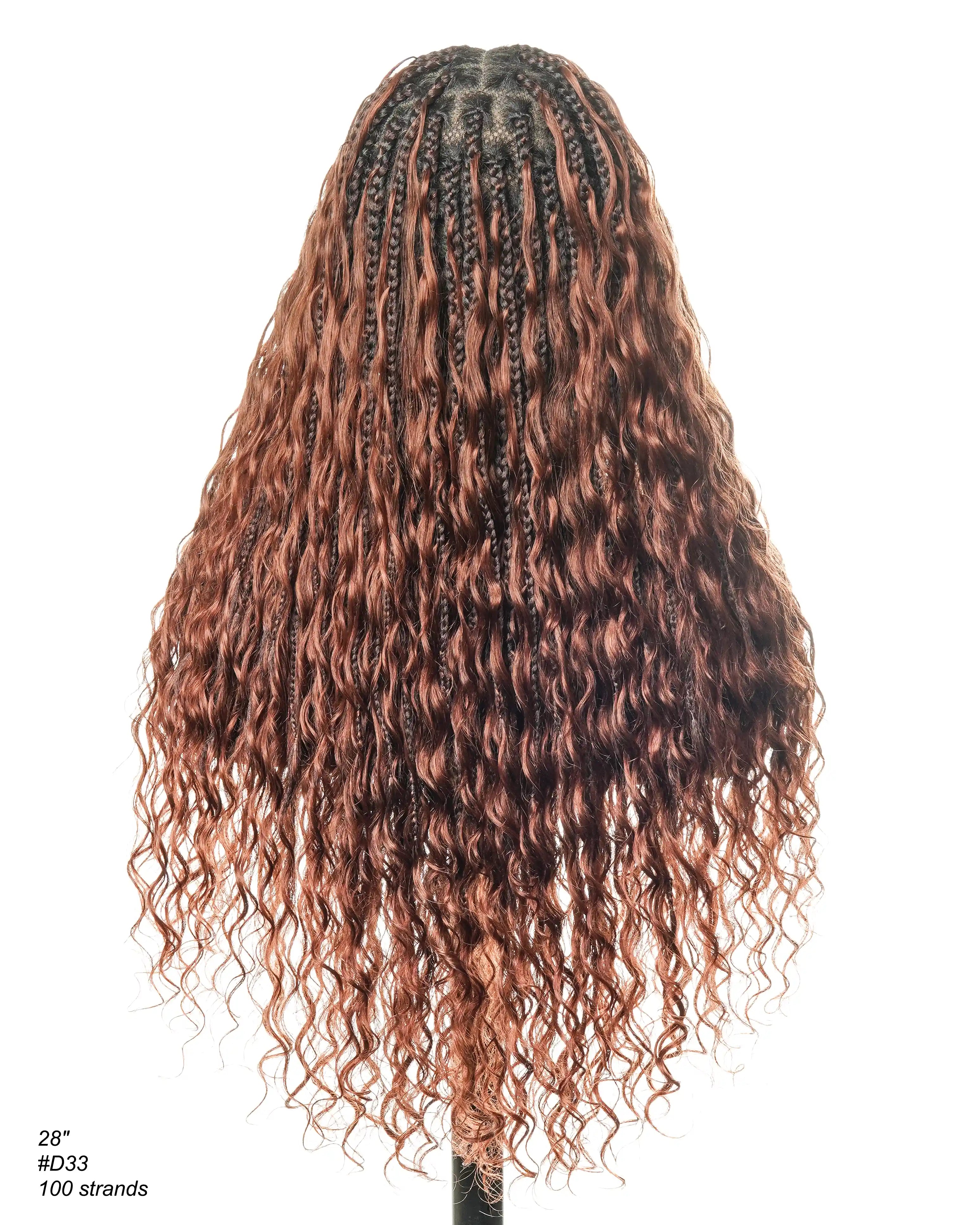 reddish brown color 28 boho back