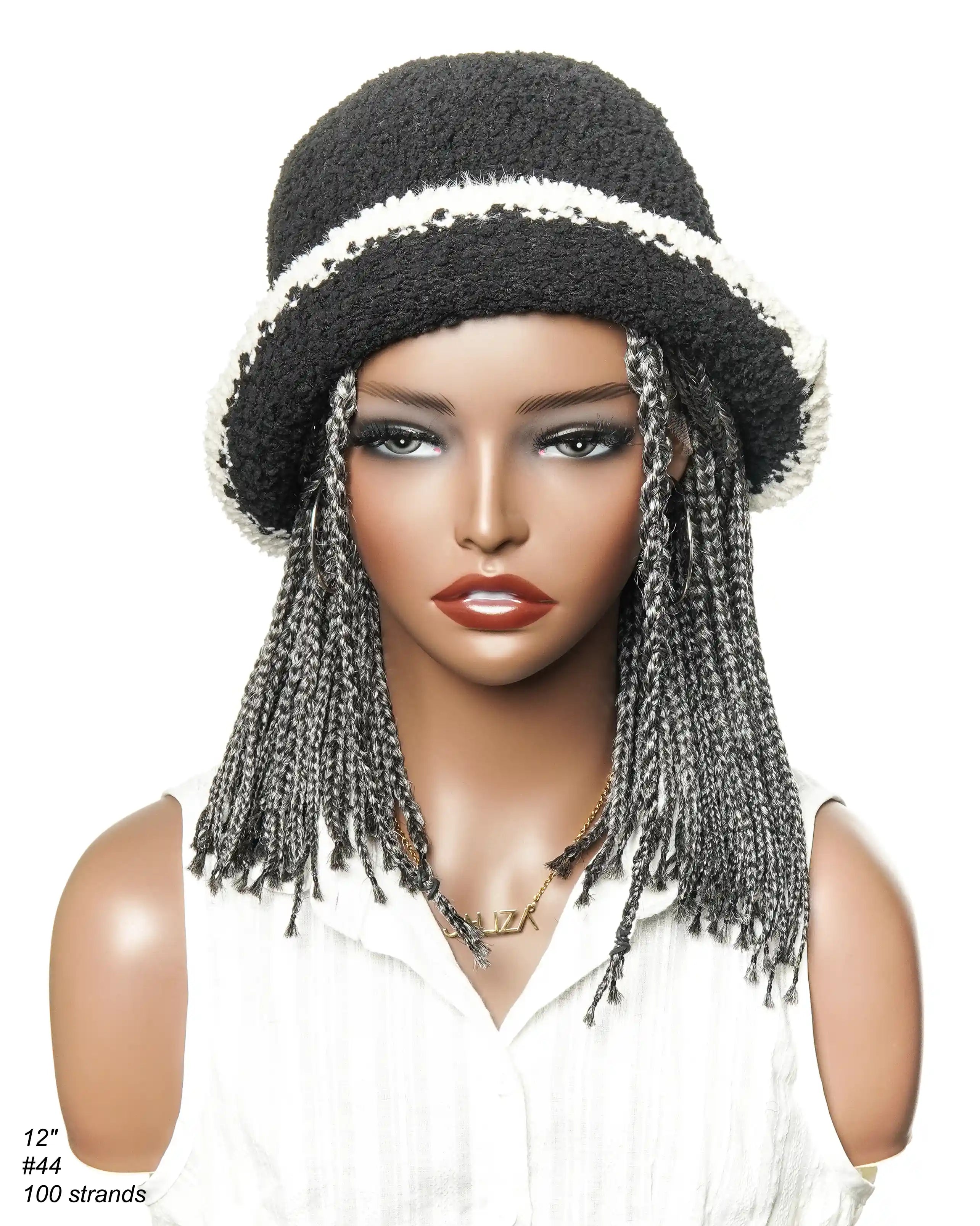 HD Full Lace Knotless Box Braided Wig