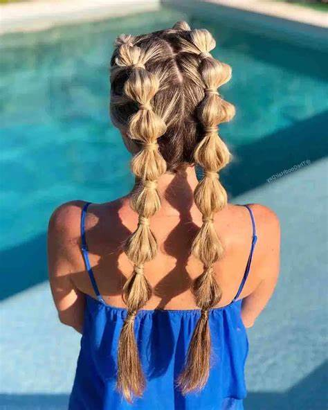 bubble braids