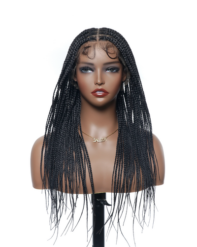 Swiss HD Full Lace Knotless Box Braided Wig