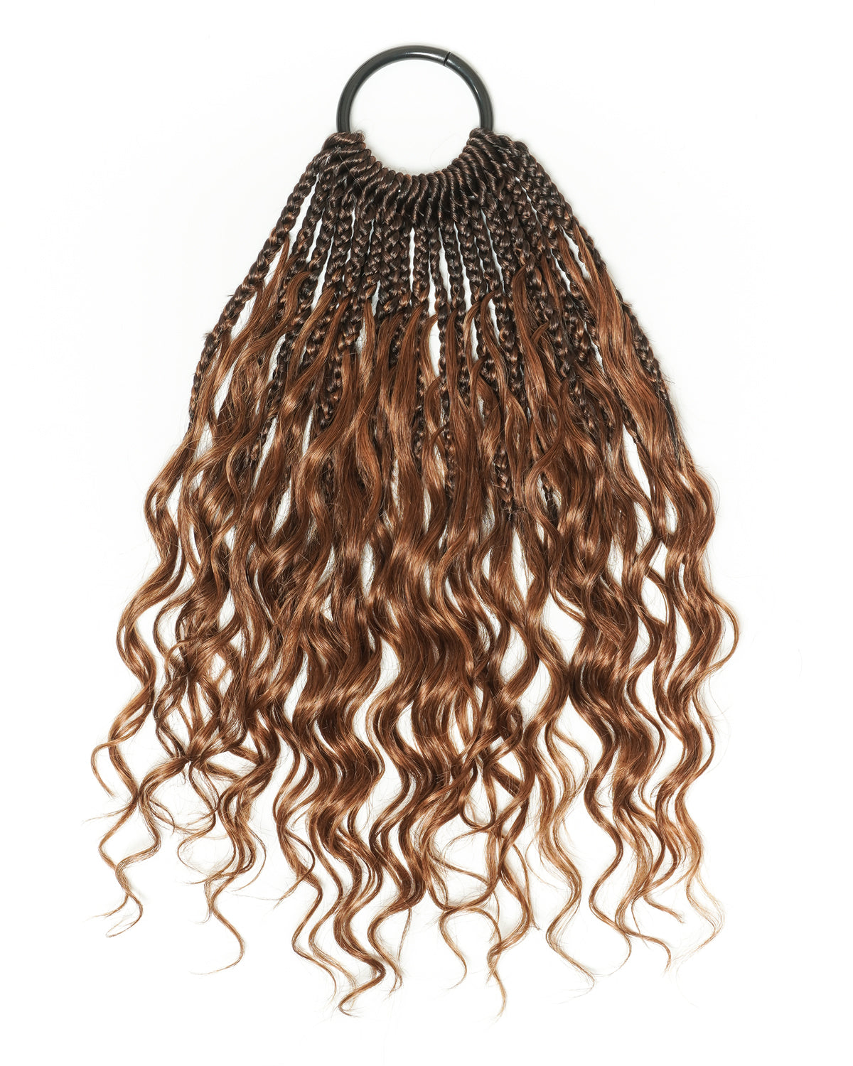 Small Pack 20 Strands Crochet Boho Braids - 12"-18" Deep Wave Human Hair Boho Curls