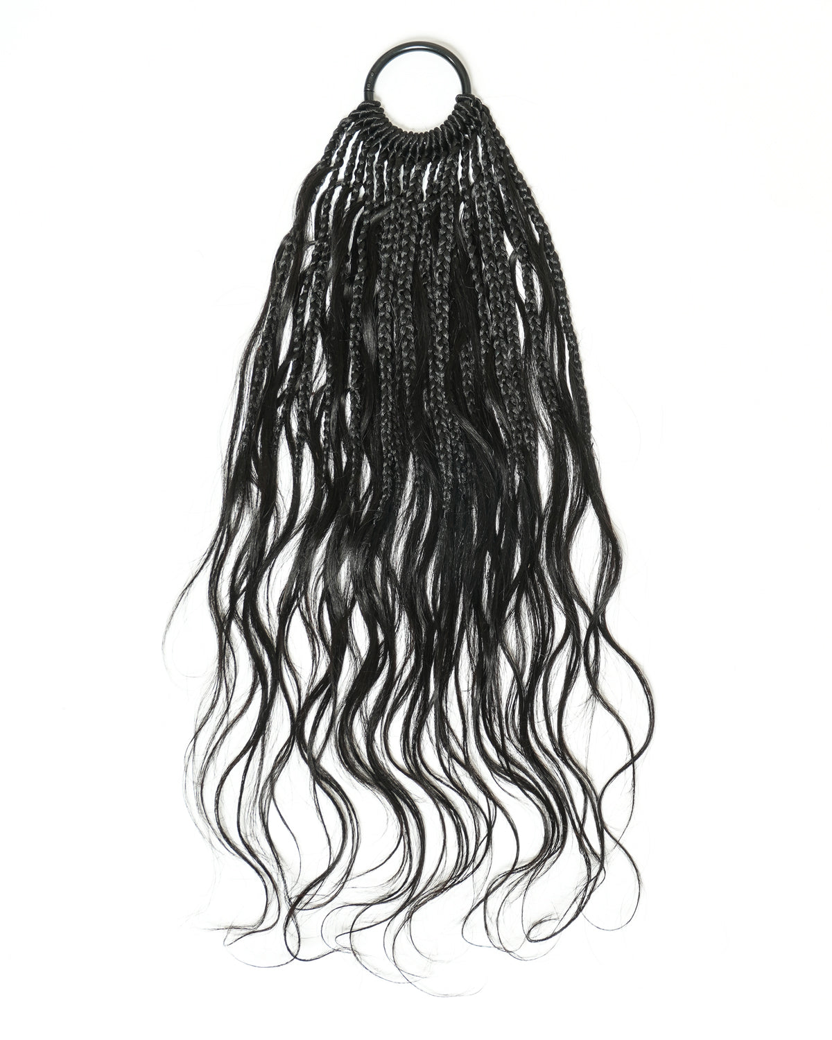 Small Pack 20 Strands Crochet Boho Braids - 12“-18" Loose Body Wave Human Hair Boho Curls