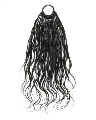 Custom Color Mix 24 Inch Body Wave Human Hair Boho Crochet Braids - Pre Loop