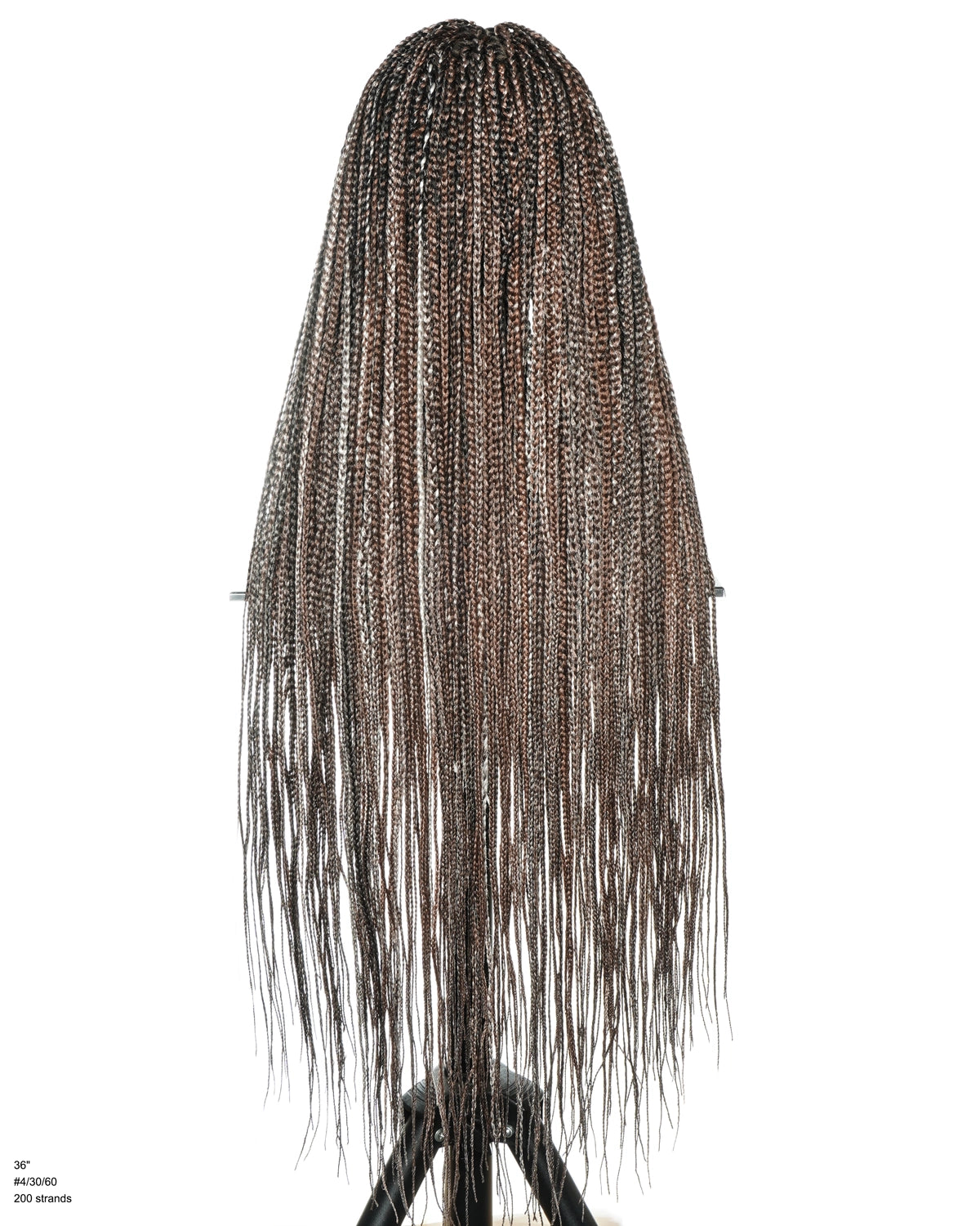 Micro Box Knotless Braided Wig 36" 200 Strands