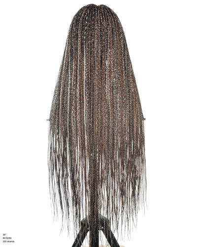 Micro Box Knotless Braided Wig 36" 200 Strands