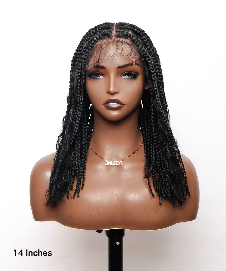 Boho Box Braid Wig with Baby Hair - JALIZA 1