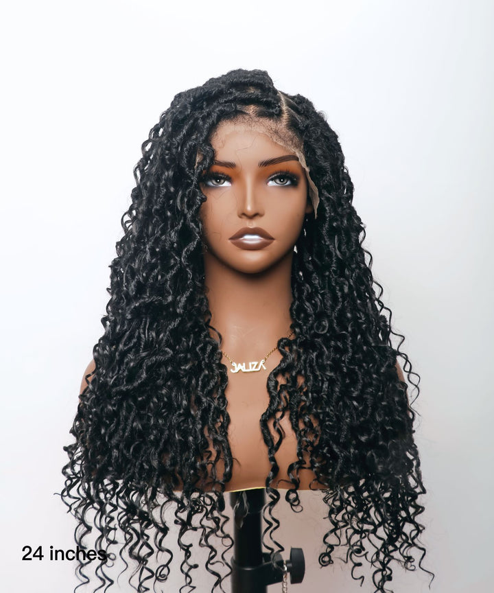 braided locs wig